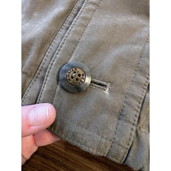 Vtg Westminster Sport Quilted Field Chore Jacket Olive Green Men 48 EU Insulated - Picture 4 of 16